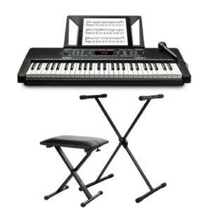 TASTIERA ALESIS HARMONY 54 MK II +SUPPORTO+PANCHETTA +MICROFONO