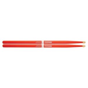 Orange PROMARK RBH565AW-ORANGE Bacchette per Batteria in Hickory 5A Arancioni