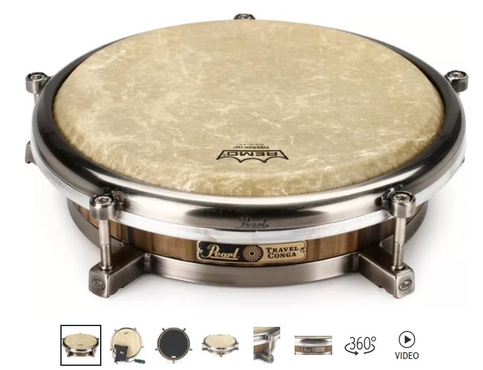 TRAVEL CONGA PEARL 11 3/4