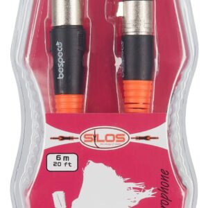 CAVO PROF.MICROF.XLR 3 P.FEMM./XLR 3 BESPECO SLMS600
