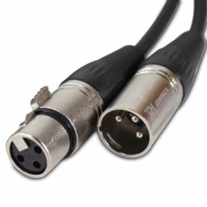 CAVO MICROF.SERIE IRON 4,50 m XLR3FX/XLR3MX NERO