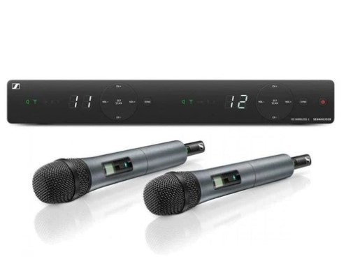 RADIOMICROFONI Sennheiser XSW 1-835 Dual (B-Band: 614 - 638 MHz), Sistema microfonico wireless