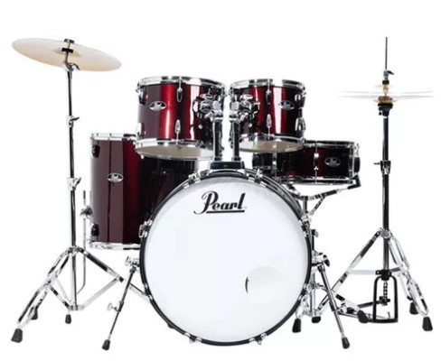 PEARL RS525SC/C91 Batteria Acustica 5pz con Hardware e piatti Sabian + sgabello