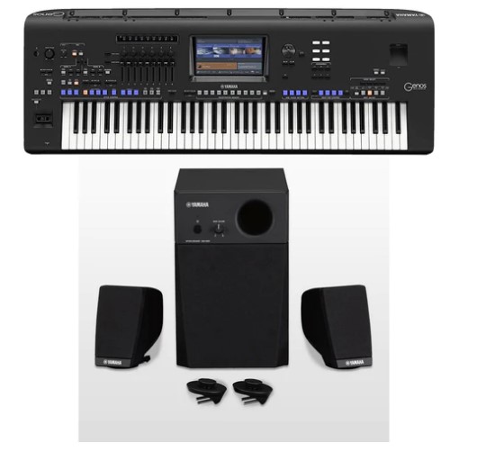 TASTIERA Yamaha GENOS Digital Workstation Pro Tastiera 76 Tasti + Sistema amplificato 2.1