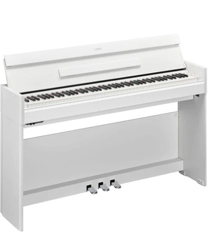 PIANO DIGITALE Yamaha YDP-S54WH Pianoforte Tastiera Digitale 88 Tasti Pesati, Bianco