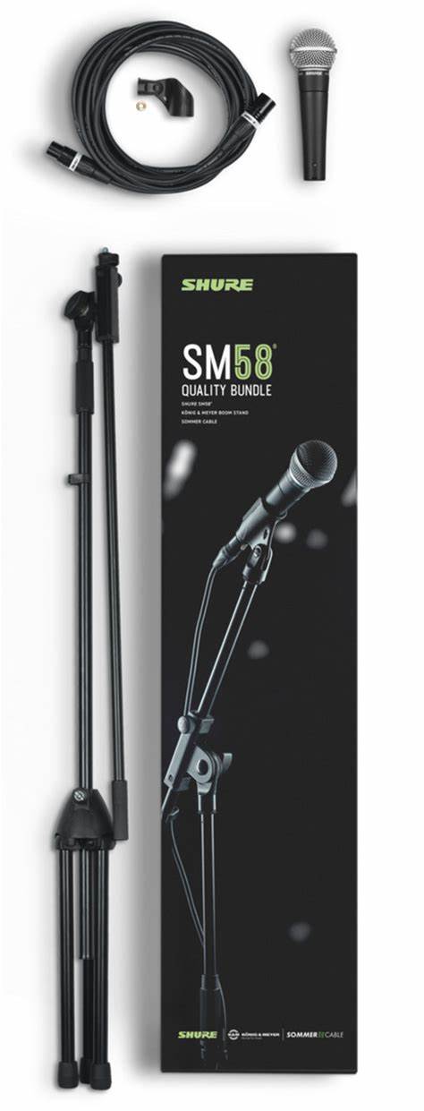 MICROFONO SET SHURE SM58 Quality Bundle