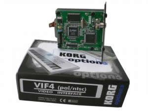 SCHEDA KORG VIF4PAL/NTCS