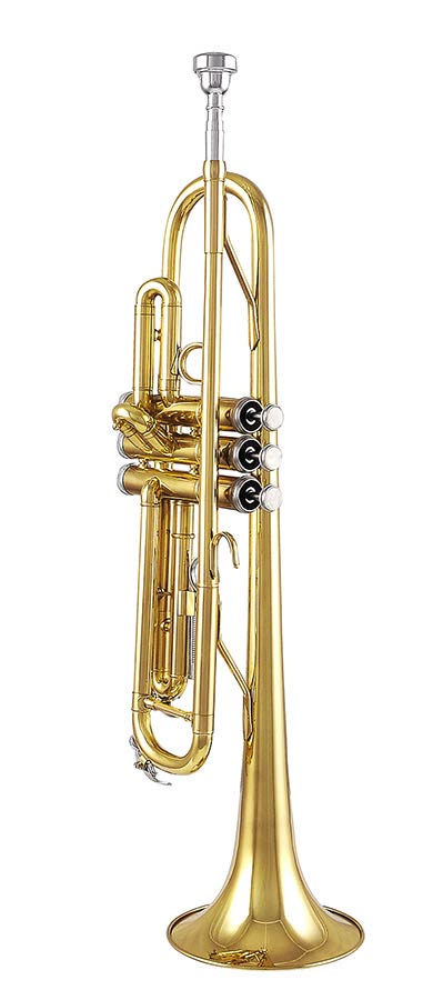 Tromba in Sib, con bocchino 7C, con astuccio