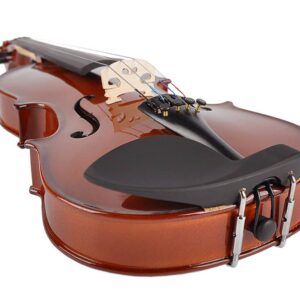 VIOLINO LEONARDO 4/4 NATURAL
truttura solida, vernice in nitrocellulosa, tastiera e piroli di colore nero, cordiera con tiracantini integrati, custodia con 2 sedi per gli archetti e un cassetto per gli accessori. Archetto e pece inclusi.