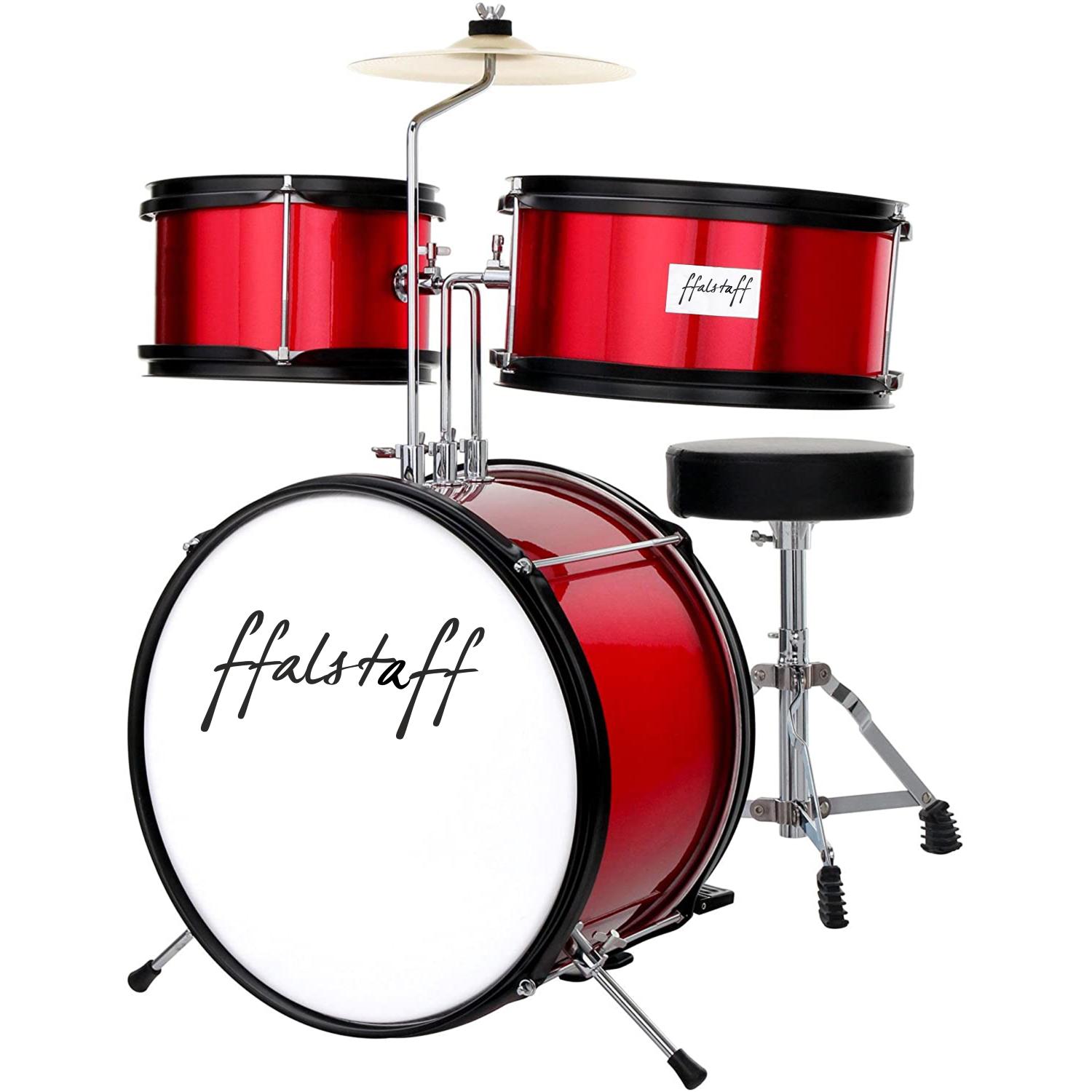 Batteria Baby 3 Pezzi Completa (Rossa)