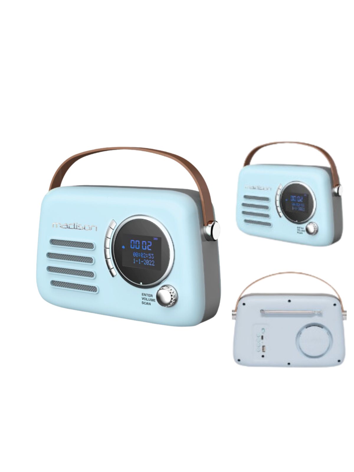 RADIO MADISON AZZURO NEW 2024