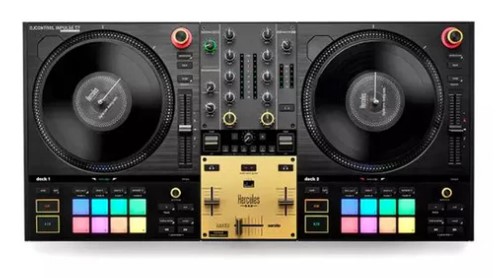 CONSOLE Hercules DJ CONTROL INPULSE T7 Premium Edition Controller 2Deck + fader + borsa - immagine 4