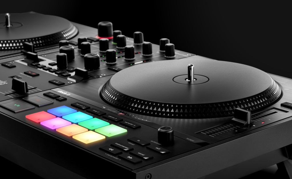 Console Hercules DJ CONTROL INPULSE T7 Controller 2x Deck e funzione motorizzata vinile - immagine 3