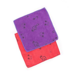 Panno in microfibra con tema musicale (Colori assortiti)