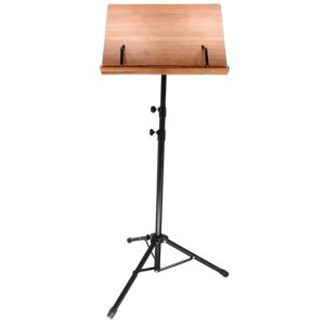 Leggio in Legno con Treppiede in Acciaio - Tavola 29 x 40 cm