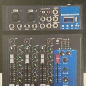 MIXER PROFESSIONALE 4 CANALI USB BLUETOT