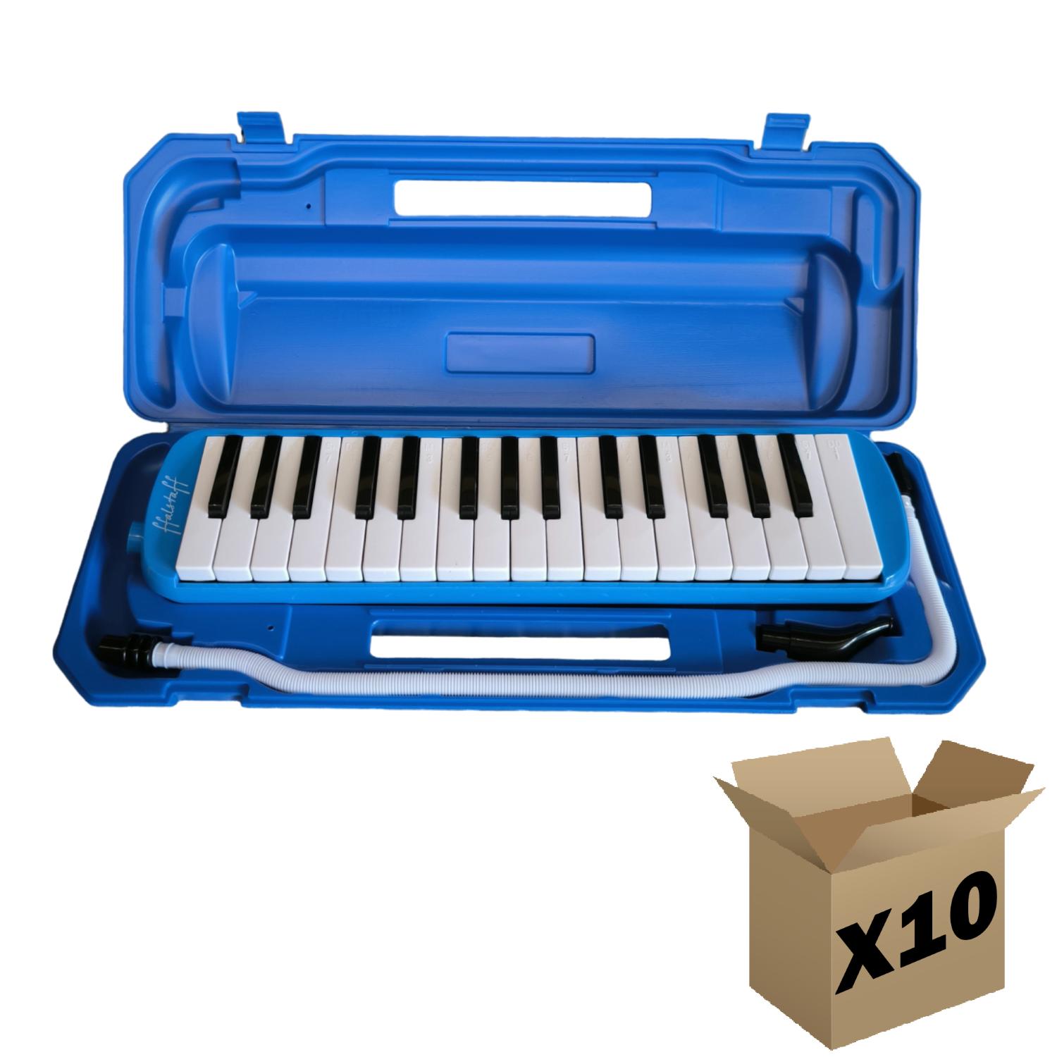 Diamonica Melodica "Evolution" 32 Tasti Tipo Angel con Custodia Rigida 10 pezzi