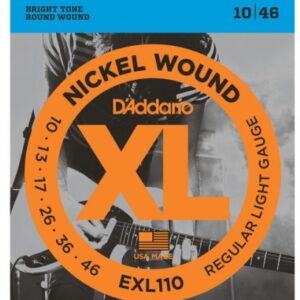 MUTA CHITARRA ELETTRICA D'ADDARIO EXL110