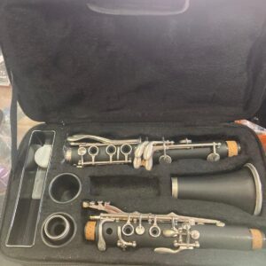 Clarinetto in Sib Studente Corpo in Ebanite Nichelato B Piatto 17 Tasti miles