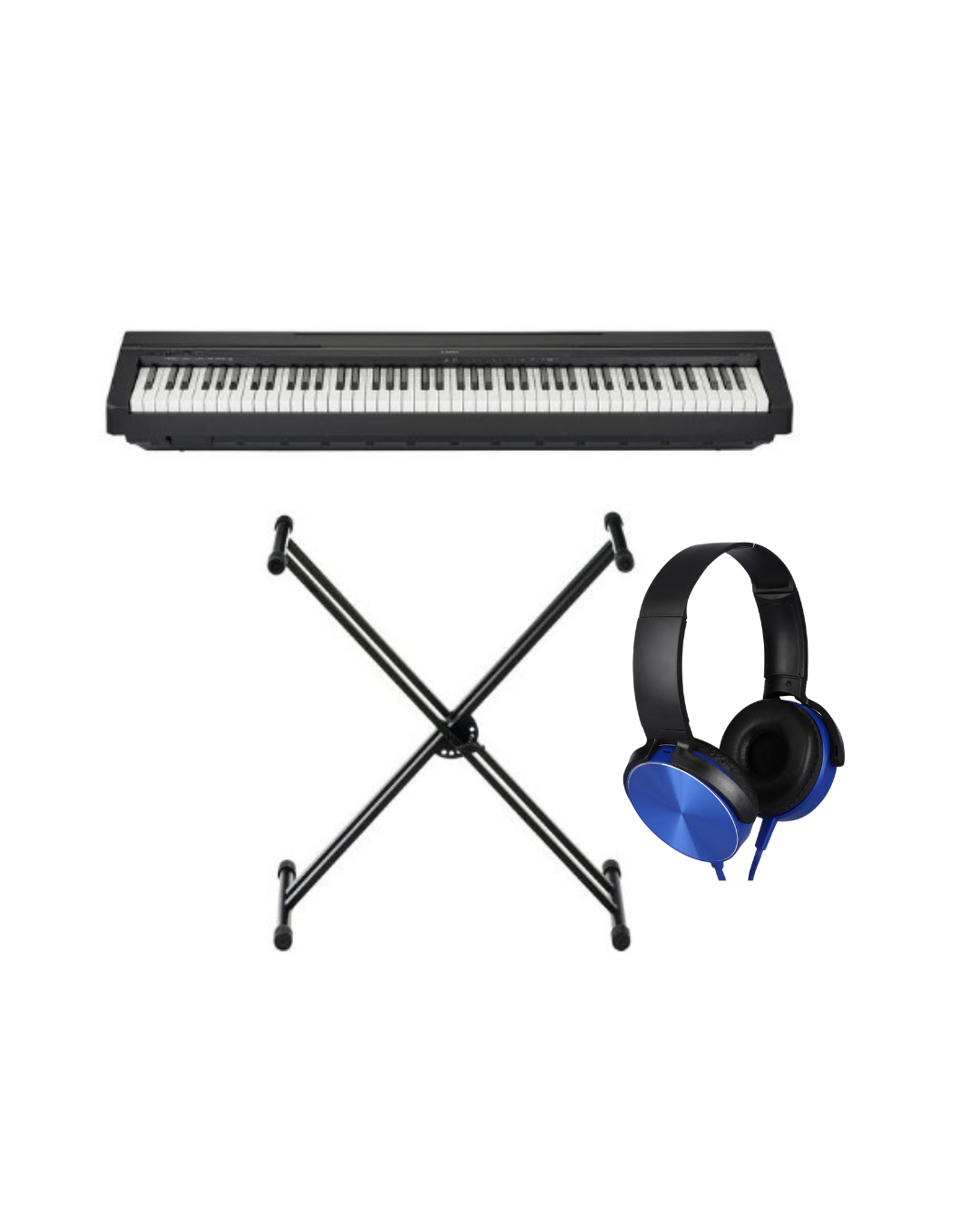 PIANO DIGITALE YAMAHA P45B + custodia + cuffie