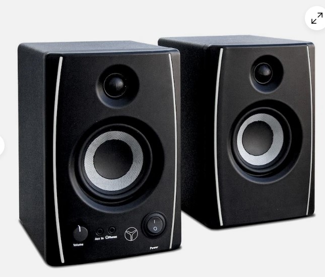 Coppia monitor da studio attiva - Woofer 3,5
