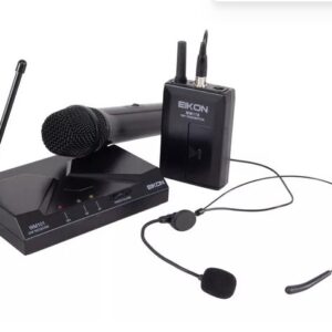 RADIOMICROFONO Proel EIKON WM101KITV2 Radio Microfono wireless ad Archetto + Palmare, Ner