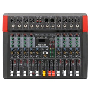 Mixer/Scheda Audio 8 canali, multieffetto DSP, interfaccia USB, lettore Mp3, Bluetooth