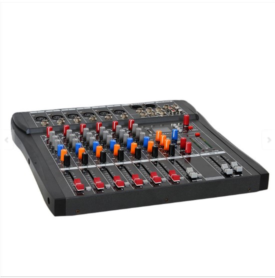 Mixer/Scheda Audio 6 canali (reali) MP3 USB Bluetooth con Effetto Echo - immagine 2