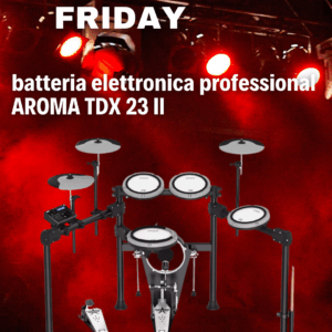 BATTERIA ELETTRONICA AROMA TDX23 II