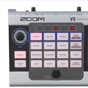 Zoom V3 Vocal Processor Processore di effetti per voce e canto