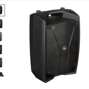 Proel V10 PRO Diffusore Audio Attivo 2vie 600W Picco sezione DSP x suono HQ Nero