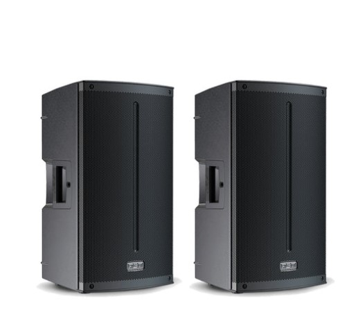 FBT X Lite 108A Coppia Diffusore Attivo Pro da 8" e 800W x2 + Bluetooth, Nero