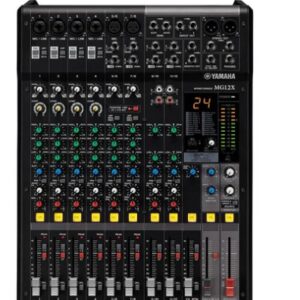 Yamaha MG12X CV Mixer professionale 12 canali 6 Mic con effetti x live karaoke