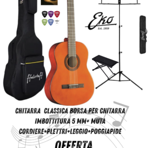 KIT CHITARRA CLASSICA CS10 EKO 2026